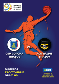 Meci de baschet Corona Brașov – ACS Ralph Brașov