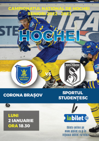 Meci Corona Brașov - Sportul Studențesc