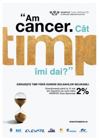 Daruieste timp fara durere! Bolnavii incurabili ingrijiti de Hospice Casa Sperantei va cer acest timp