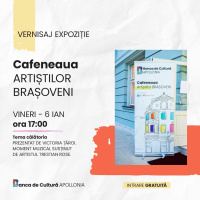 Vernisaj expoziție - Cafeneaua artiștilor brașoveni