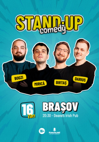 Stand-up Comedy cu Mirică, Bogzi, Birtaș & Darius