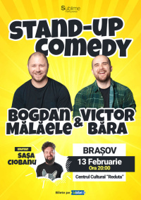 Stand Up Comedy cu Bogdan Malaele si Victor Bara - "Patru la Purtare"