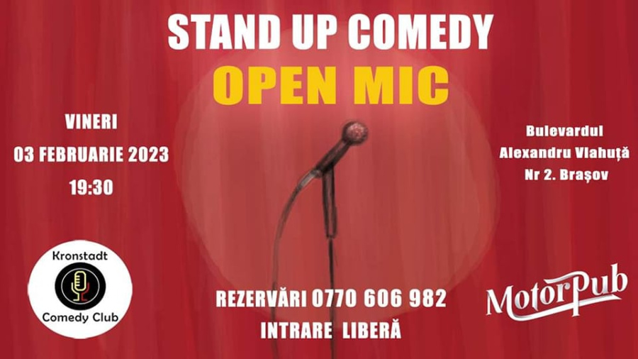 Stand Up Comedy - Open Mic @Motor Pub