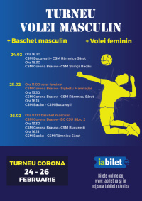 Turneu Volei - Meciuri 24 - 26 Februarie