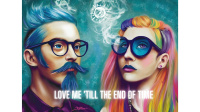 Love me 'till the end of time- Expozitie de Arta Digitala
