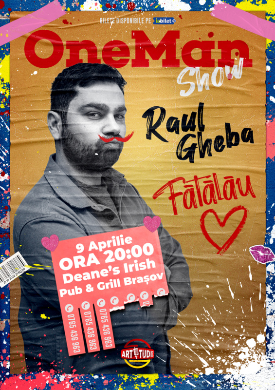 Stand up comedy cu Raul Gheba - „Fătălău” | OneMan Show