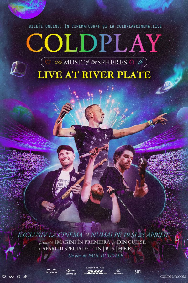 Filmul "Coldplay - Music of the Spheres"