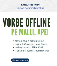 Vorbe Offline Pe Malul Apei 2024