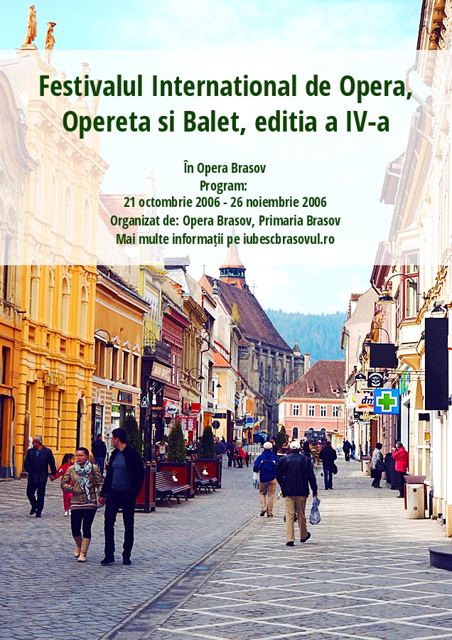Festivalul International de Opera, Opereta si Balet, editia a IV-a