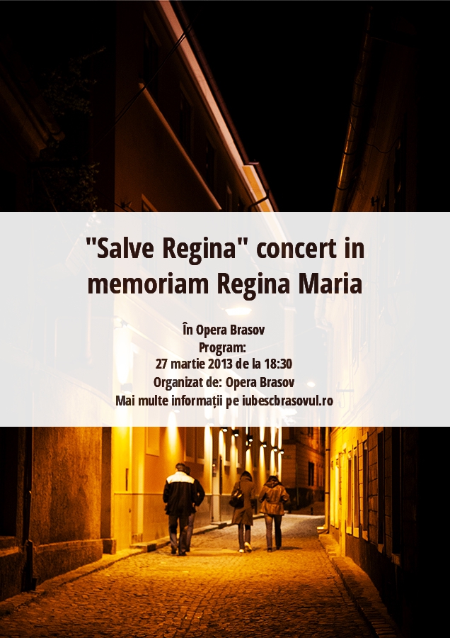 "Salve Regina" concert in memoriam Regina Maria
