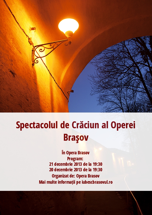 Spectacolul de Crăciun al Operei Braşov