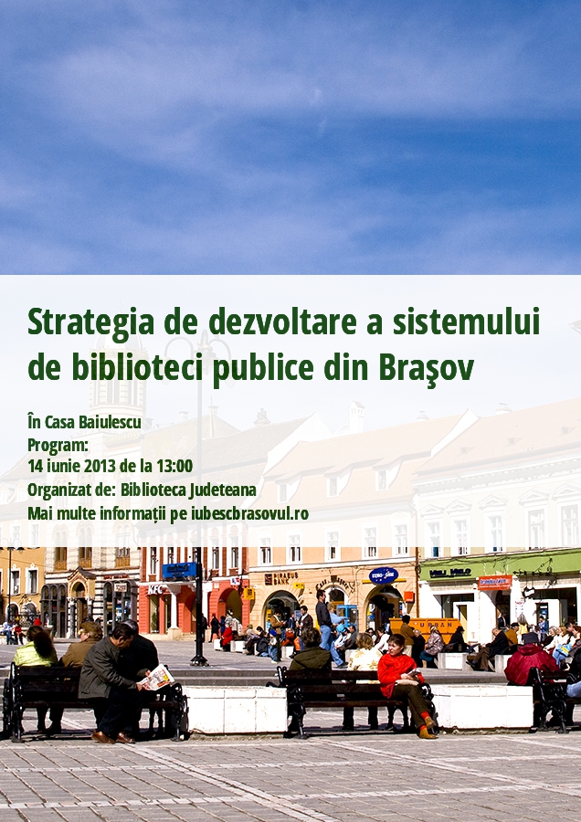 Strategia de dezvoltare a sistemului de biblioteci publice din Braşov
