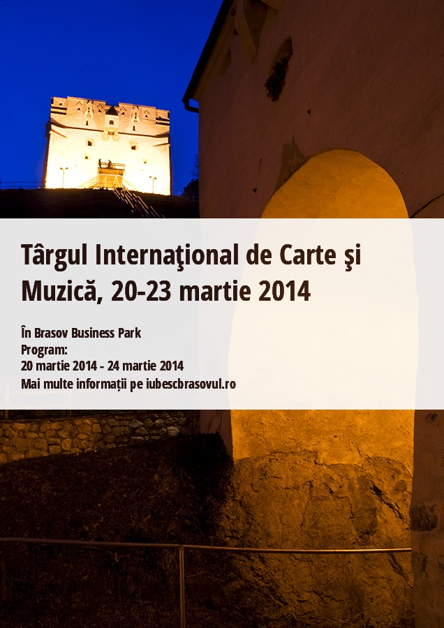 Târgul Internaţional de Carte şi Muzică, 20-23 martie 2014