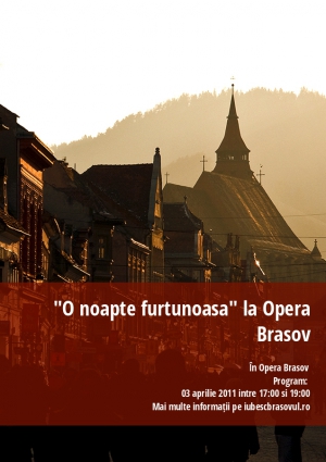 "O noapte furtunoasa" la Opera Brasov