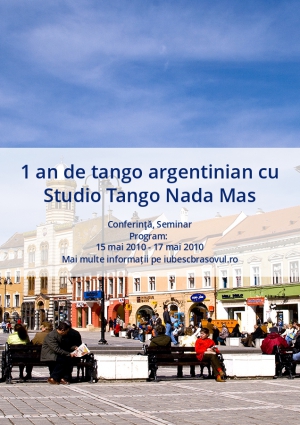1 an de tango argentinian cu Studio Tango Nada Mas