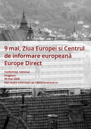 9 mai, Ziua Europei si Centrul de informare europeană Europe Direct