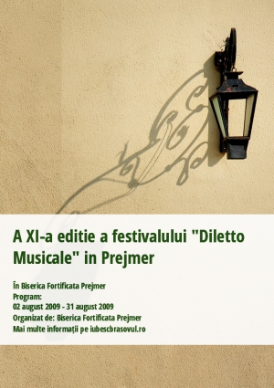 A XI-a editie a festivalului "Diletto Musicale" in Prejmer