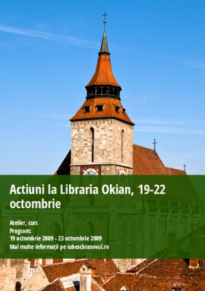 Actiuni la Libraria Okian, 19-22 octombrie