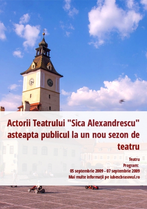 Actorii Teatrului "Sica Alexandrescu" asteapta publicul la un nou sezon de teatru