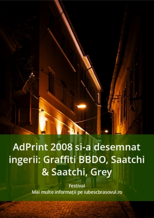 AdPrint 2008 si-a desemnat ingerii: Graffiti BBDO, Saatchi & Saatchi, Grey