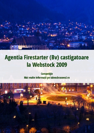 Agentia Firestarter (Bv) castigatoare la Webstock 2009