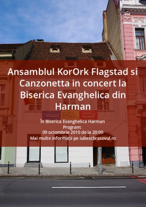 Ansamblul KorOrk Flagstad si Canzonetta in concert la Biserica Evanghelica din Harman