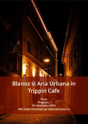 Blanoz si Aria Urbana in Trippin Cafe