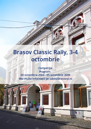  Brasov Classic Rally, 3-4 octombrie