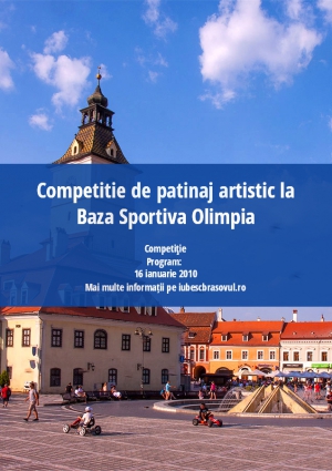 Competitie de patinaj artistic la Baza Sportiva Olimpia