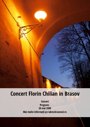 Concert Florin Chilian in Brasov