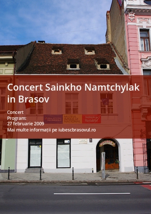 Concert Sainkho Namtchylak in Brasov