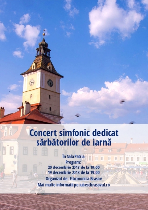Concert simfonic dedicat sărbătorilor de iarnă