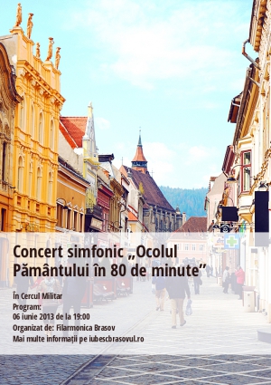 Concert simfonic „Ocolul Pământului în 80 de minute”