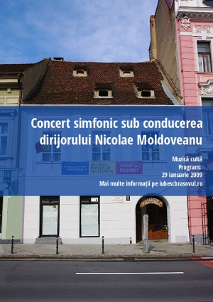 Concert simfonic sub conducerea dirijorului Nicolae Moldoveanu