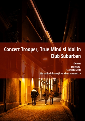 Concert Trooper, True Mind si Idol in Club Suburban