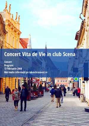 Concert Vita de Vie in club Scena