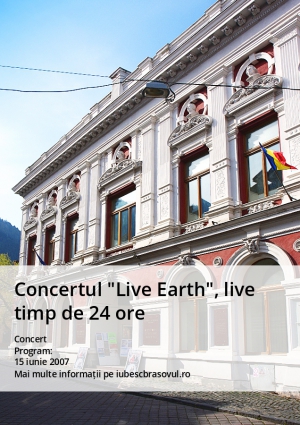 Concertul "Live Earth", live timp de 24 ore