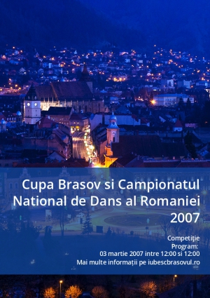 Cupa Brasov si Campionatul National de Dans al Romaniei 2007