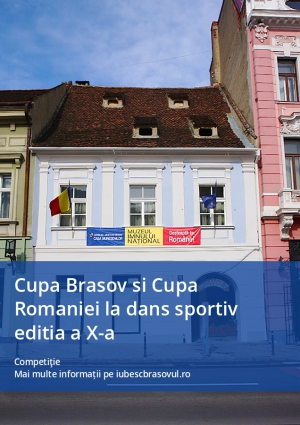 Cupa Brasov si Cupa Romaniei la dans sportiv editia a X-a
