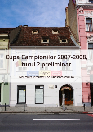 Cupa Campionilor 2007-2008, turul 2 preliminar
