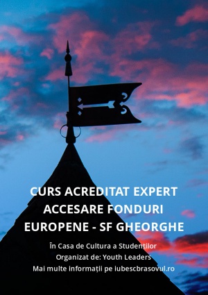 Curs Acreditat Expert Accesare Fonduri Europene - Sf Gheorghe