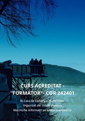 Curs Acreditat - "Formator"- COR 242401