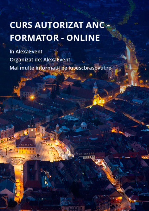 Curs Autorizat ANC - Formator - Online