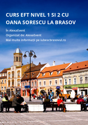 Curs EFT Nivel 1 si 2 cu Oana Sorescu la Brasov