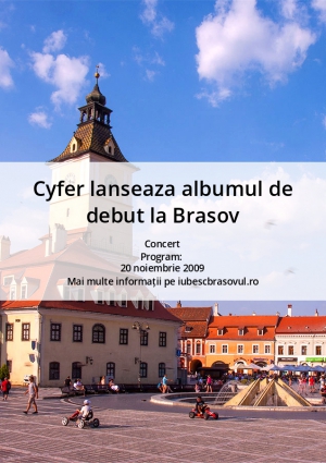 Cyfer lanseaza albumul de debut la Brasov