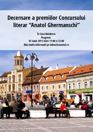 Decernare a premiilor Concursului literar “Anatol Ghermanschi”