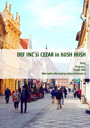 DEF INC si CEZAR in hUSH HUSH