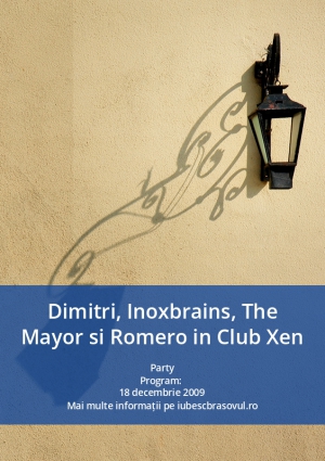 Dimitri, Inoxbrains, The Mayor si Romero in Club Xen