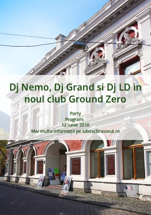 Dj Nemo, Dj Grand si Dj LD in noul club Ground Zero