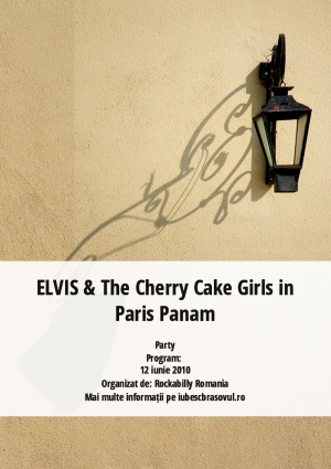 ELVIS & The Cherry Cake Girls in Paris Panam